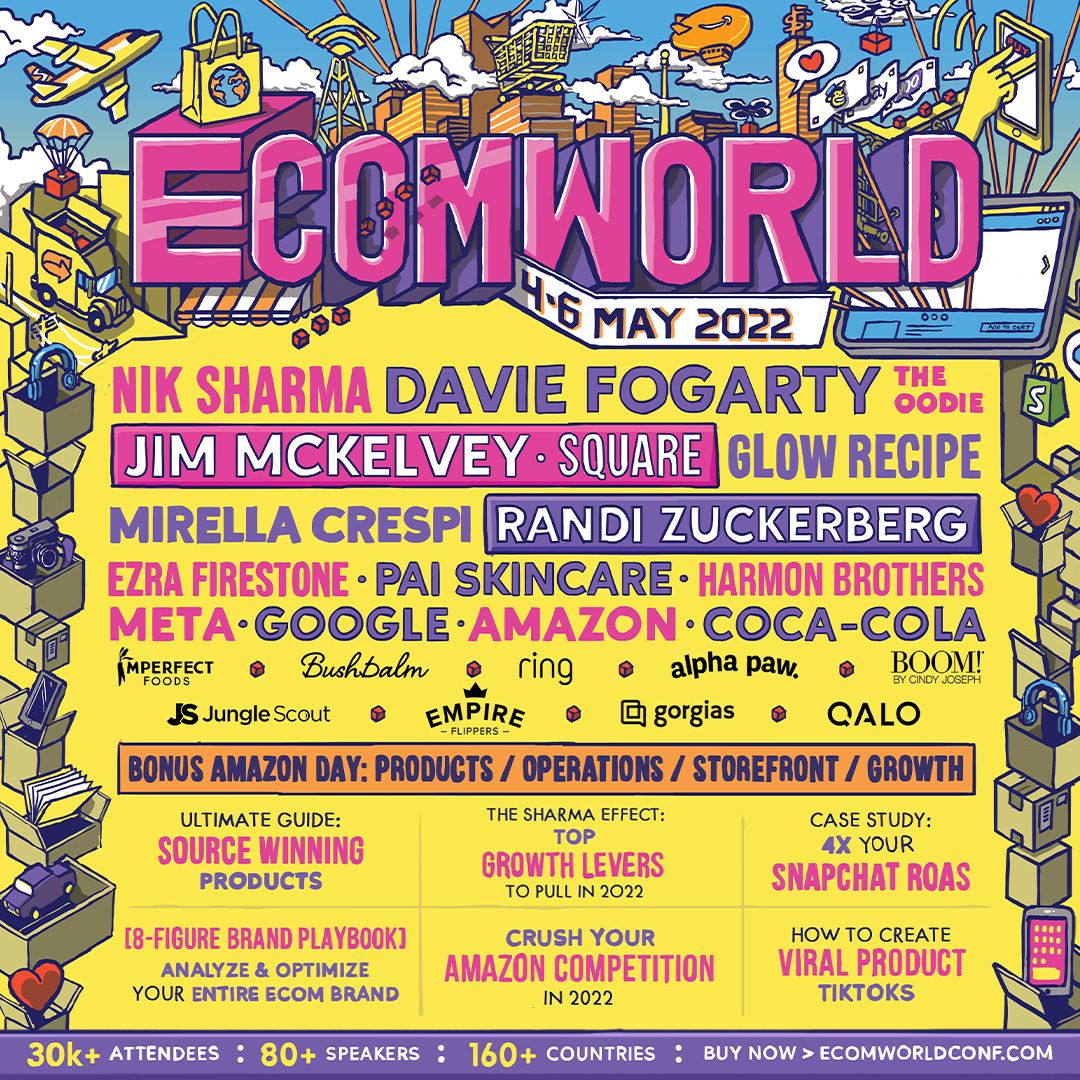 ecom world conference 2022 with bambu team - digital marketing agency in the Philippines